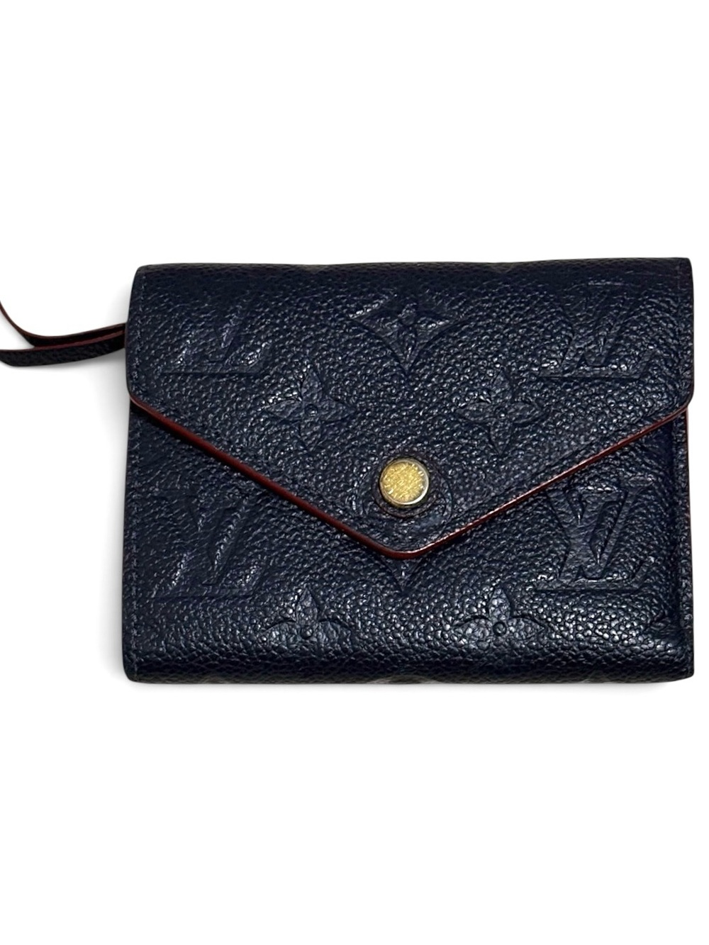Louis Vuitton Victorine Navy Blue Wallet